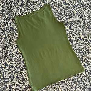 Duluth Trading Co. Boatneck Sleeveless Top